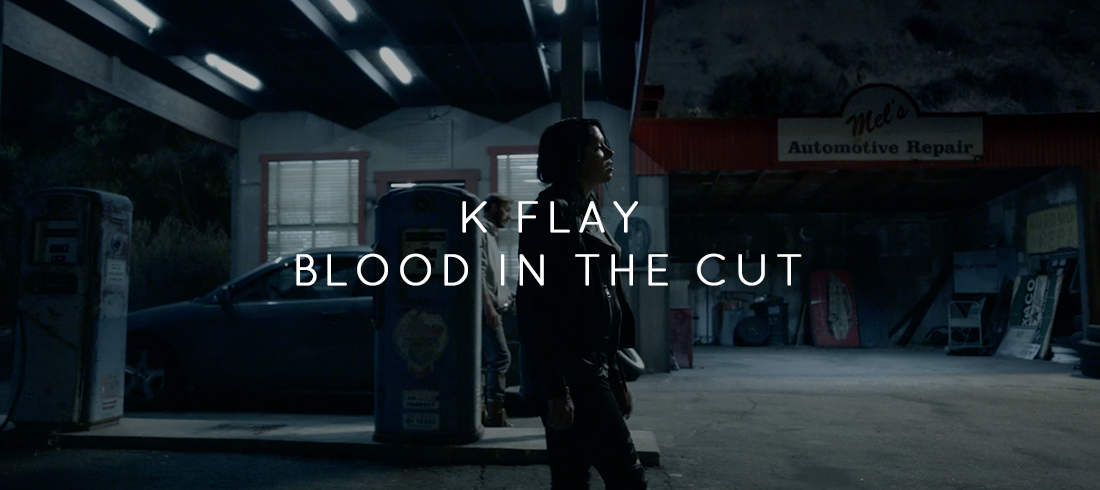 Blood in the cut